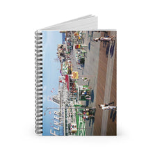 1960's Hunt's Pier Amusement Pier in Wildwood, NJ - Spiral Notebook - Ruled Line