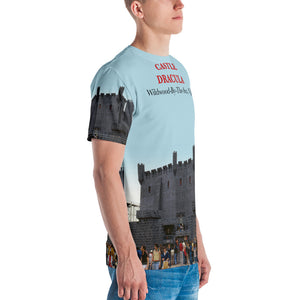 Castle Dracula in Wildwood, NJ from the 1970's - Men's T-Shirt Overall Printed