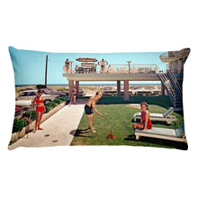 Imperial 500 Motel 1960's Wildwood, NJ - Rectangular Pillow