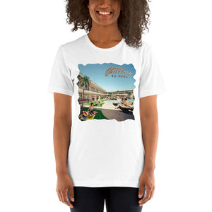 Caribbean Motel in the 1960's - Short-Sleeve Unisex T-Shirt