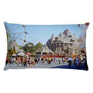 Willow Grove Amusement Park 1963 - Rectangular Pillow