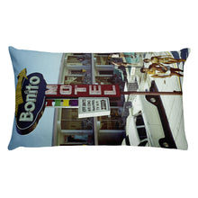 Bonito Motel 1960's Neon Sign, Wildwood, NJ - Rectangular Pillow