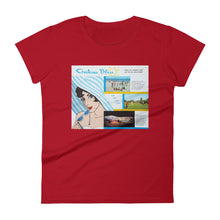 Chateau Bleu Motel 1960's Brochure - Women's Short Sleeve T-Shirt