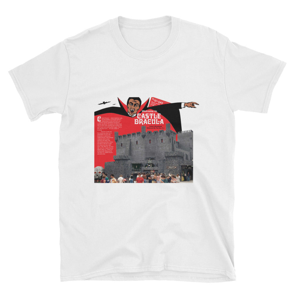 Castle Dracula, Wildwood, NJ - 1960's - Unisex T-Shirt